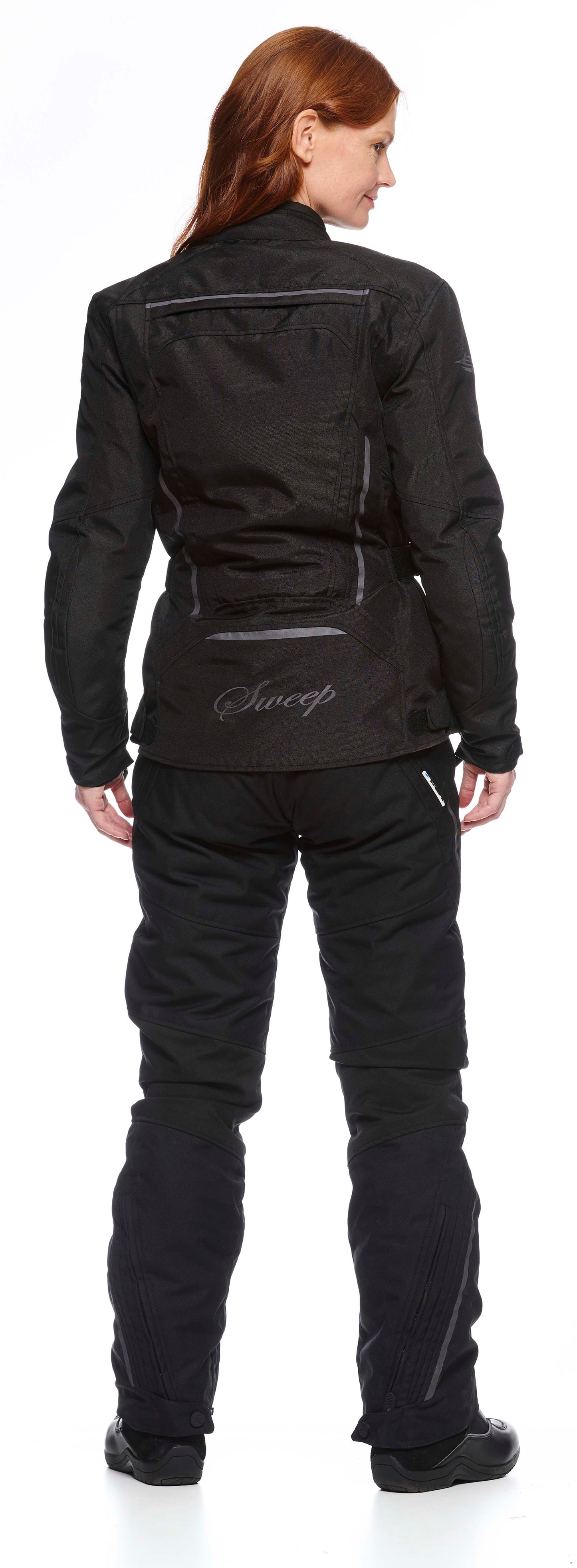Sweep Voyage 2 ladies waterproof mc jacket, black