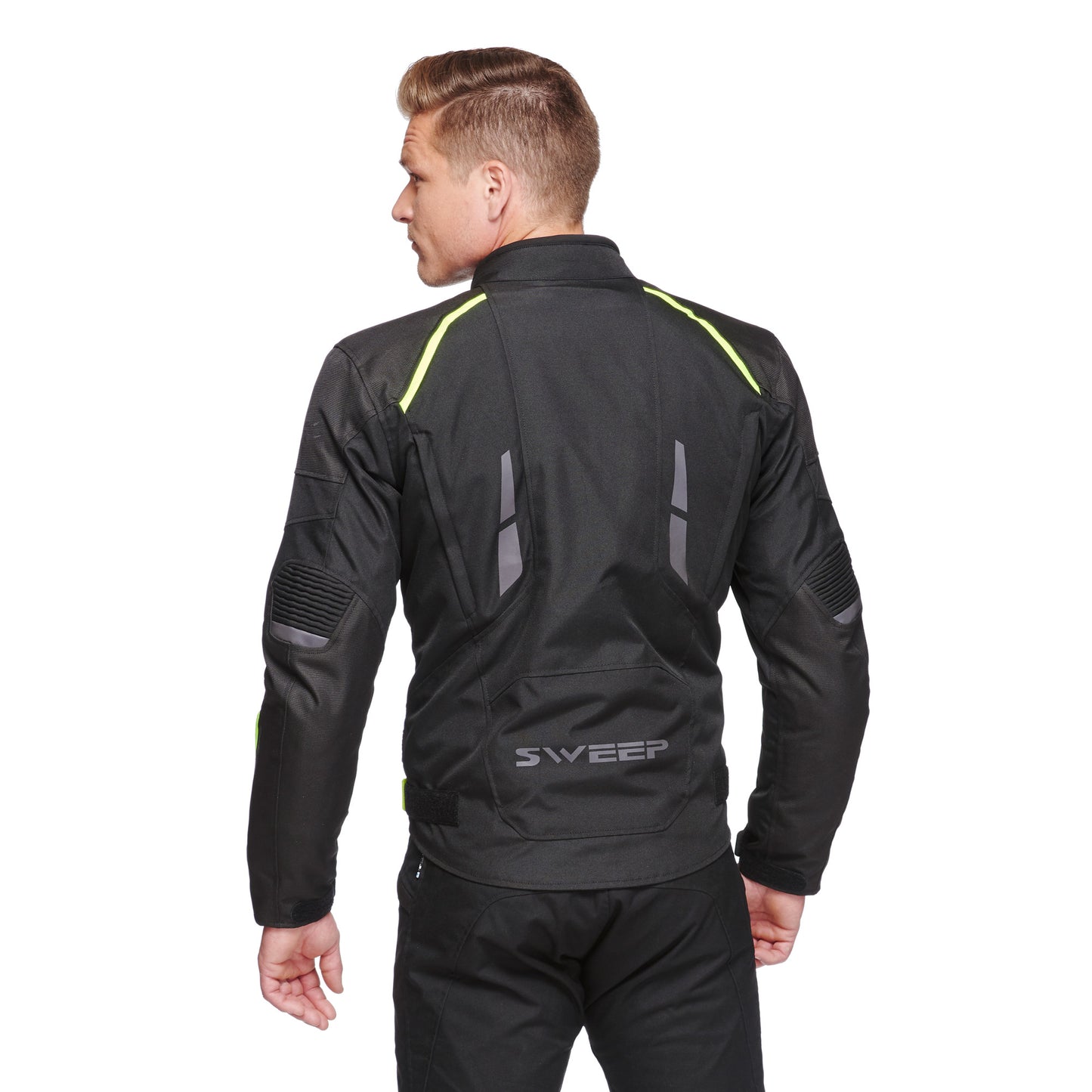 Sweep Wolverine 2, 4-season jacket, black/yellow