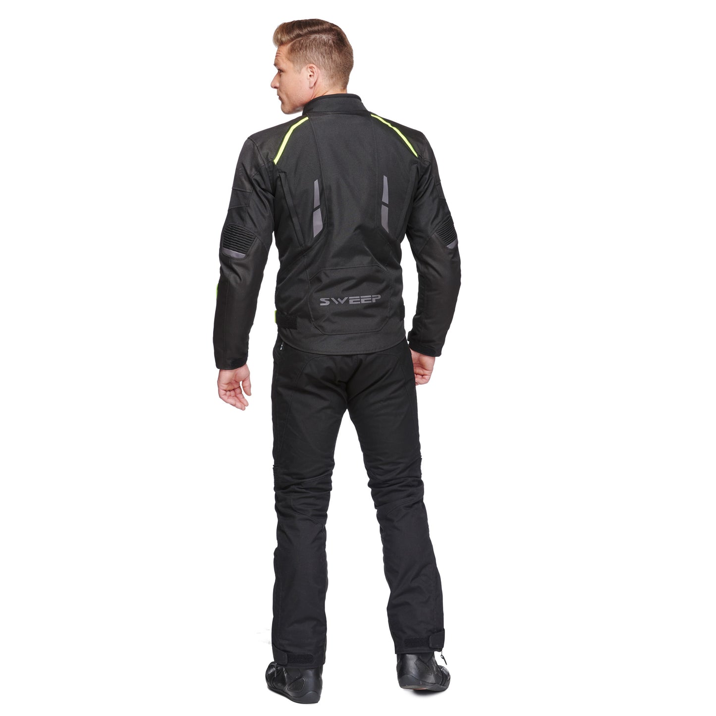 Sweep Wolverine 2, 4-season jacket, black/yellow