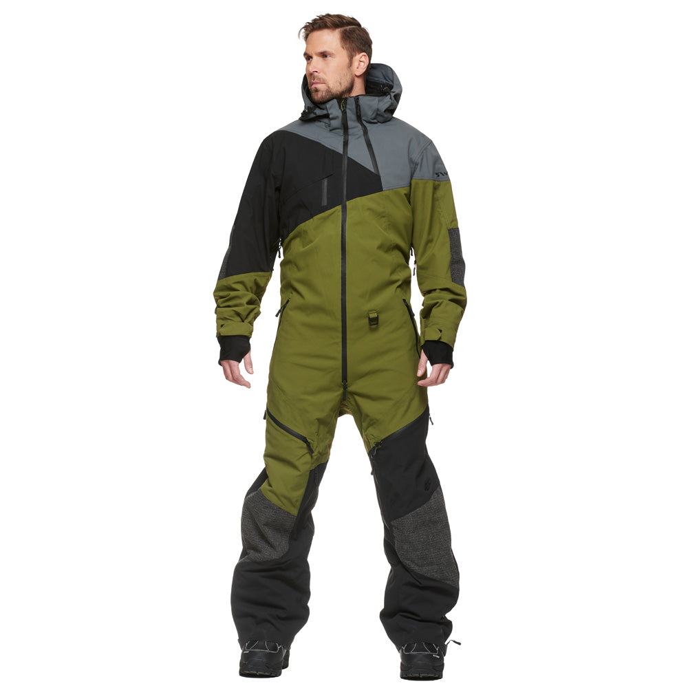 Sweep Drifter Monosuit, grey/green/black