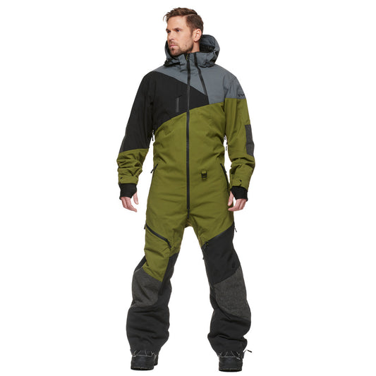 Sweep Drifter Monosuit, grey/green/black
