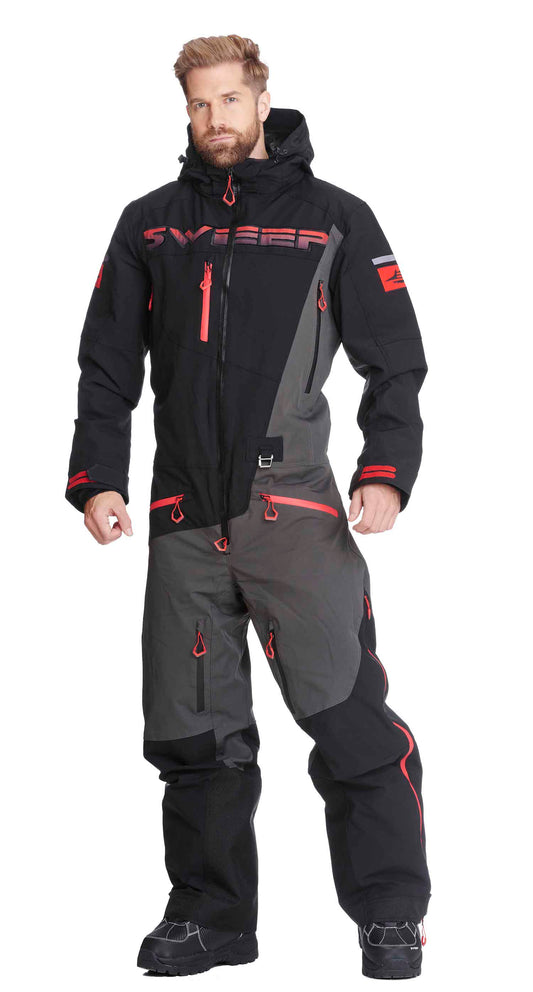 Sweep Gravity Monosuit, black/red