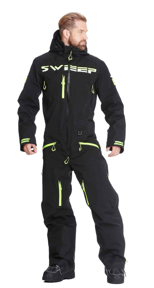 Sweep Gravity Monosuit, black/yellow