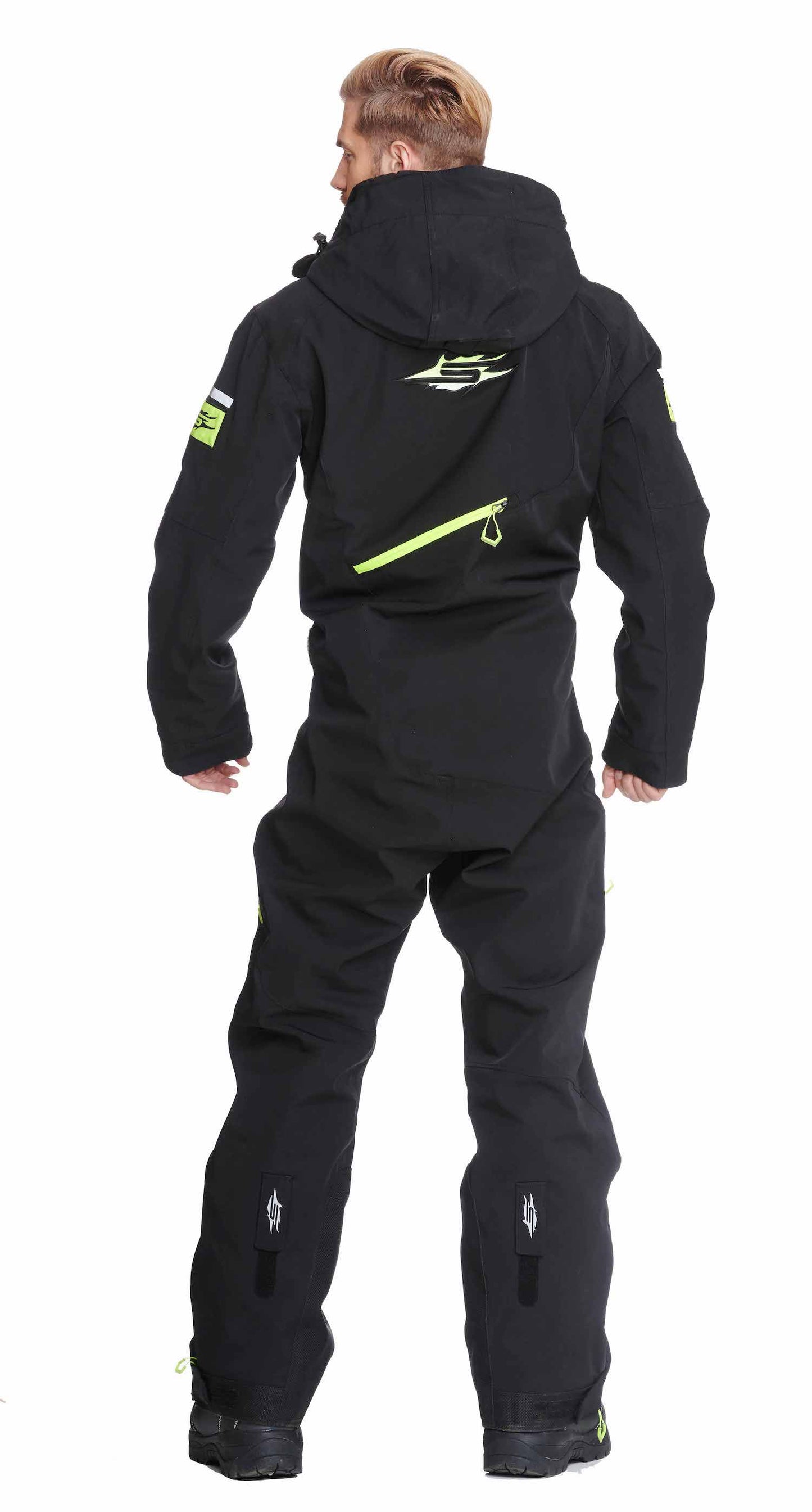 Sweep Gravity Monosuit, black/yellow