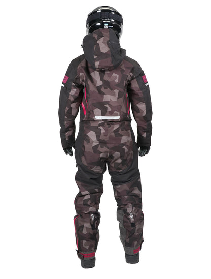 Sweep Peak Insulated naisten kelkkahaalari, musta/camo/purppura