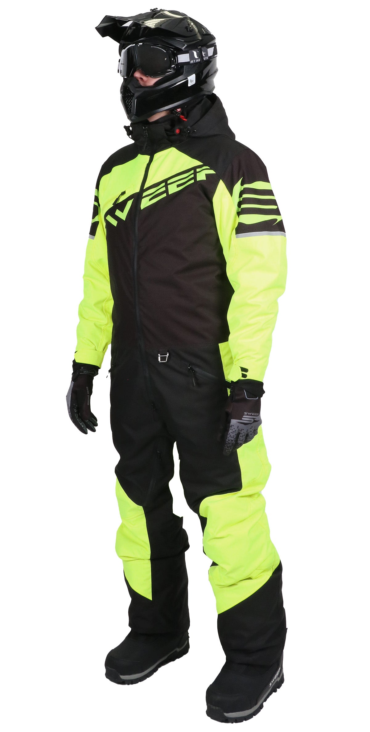 Sweep Razor Light Monosuit, black/neon yellow