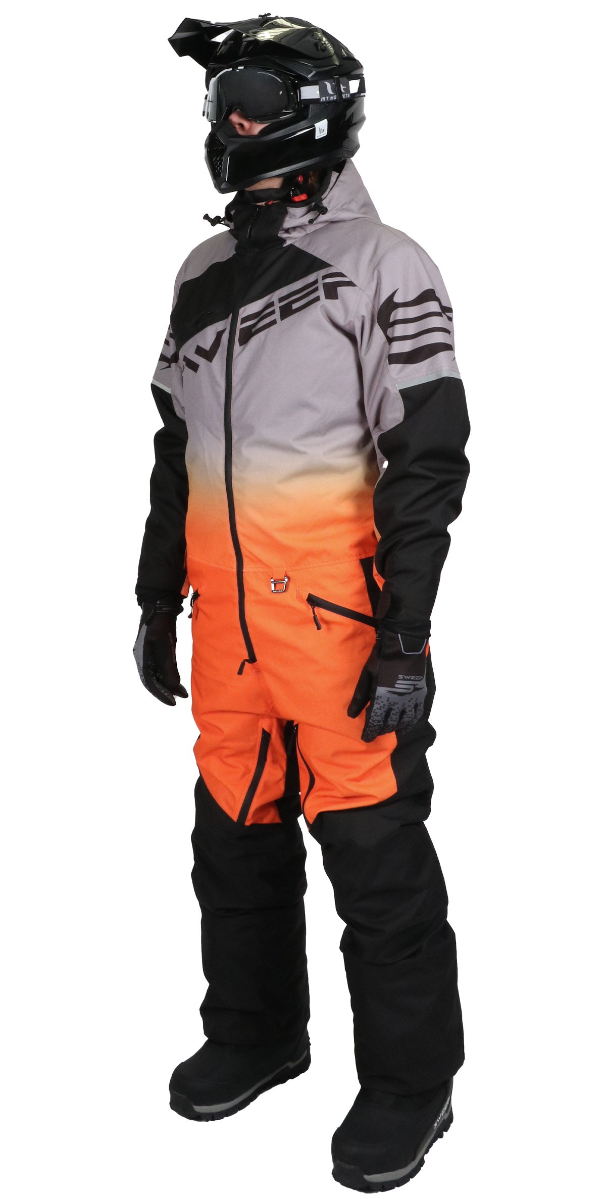 Sweep Razor Light Monosuit, fade orange/black