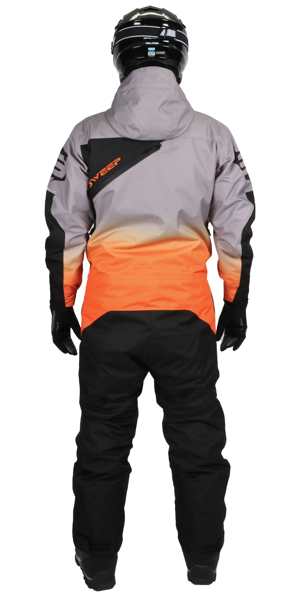 Sweep Razor Light Monosuit, fade orange/black
