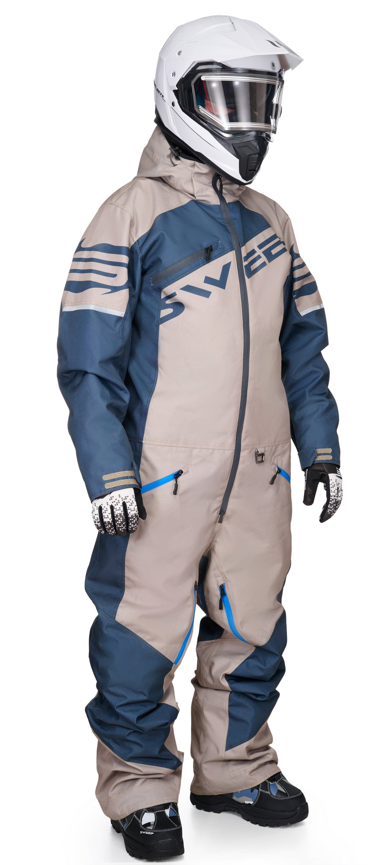 Sweep Razor Light Monosuit, dark blue/vanilla white