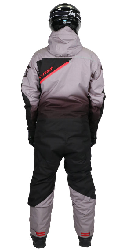 Sweep Razor Light Monosuit, fade grey/red