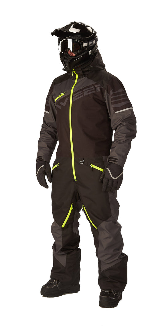 Sweep Razor Light Monosuit, black/grey/neon yellow