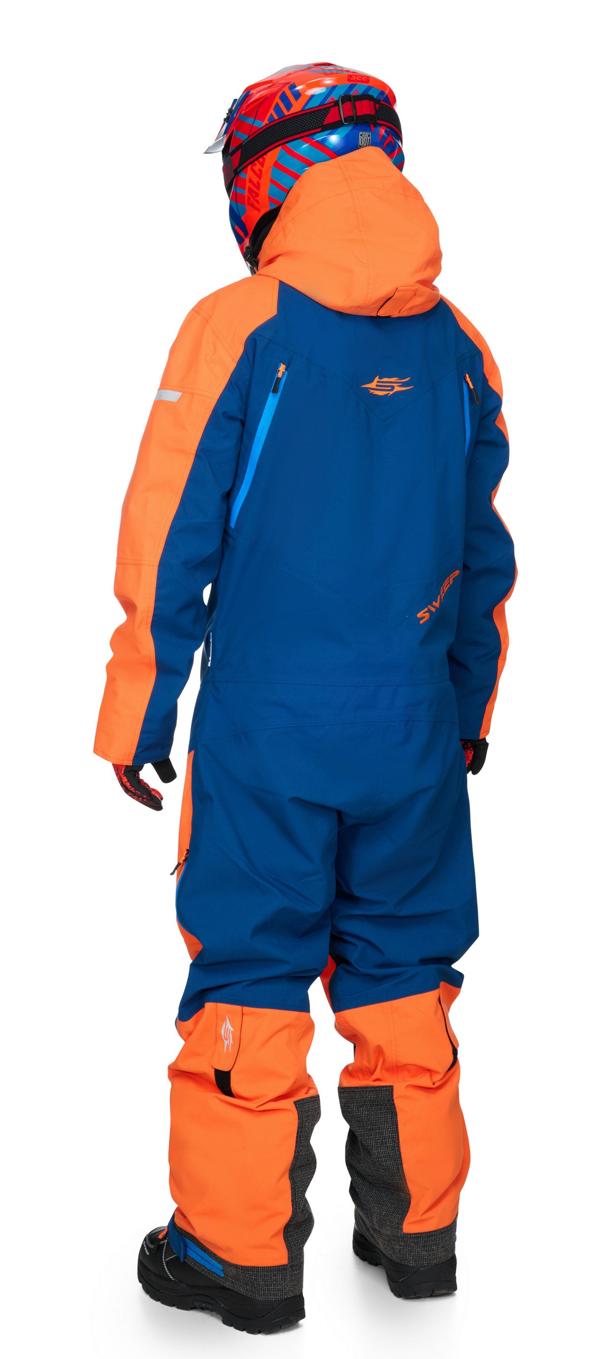 Sweep Tundra Light Monosuit, dark blue/orange