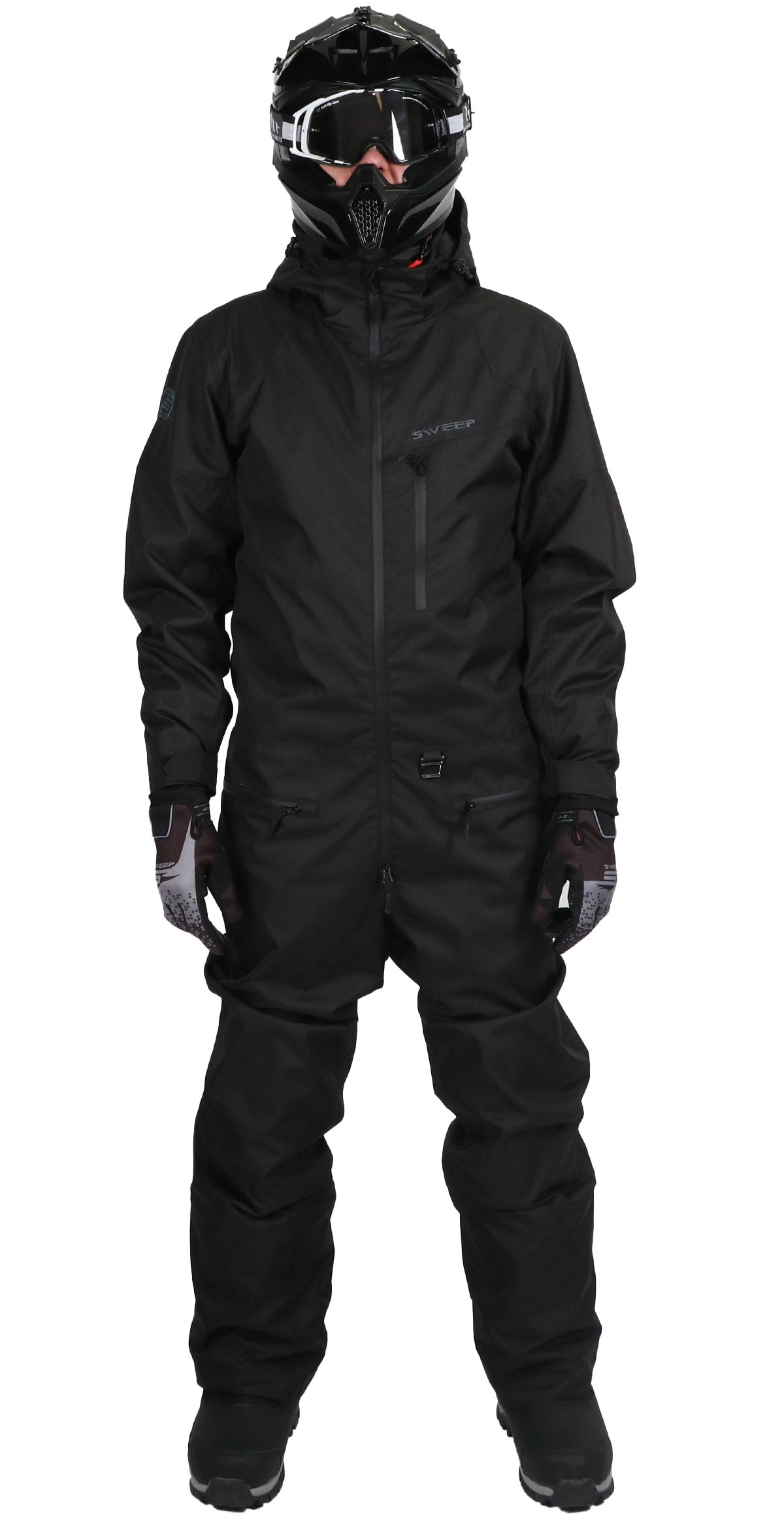 Sweep Vertex Light Monosuit, black