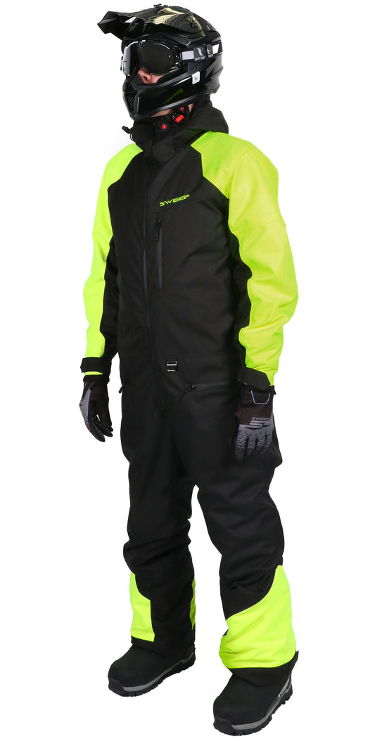 Sweep Vertex Light Monosuit, black/neon yellow