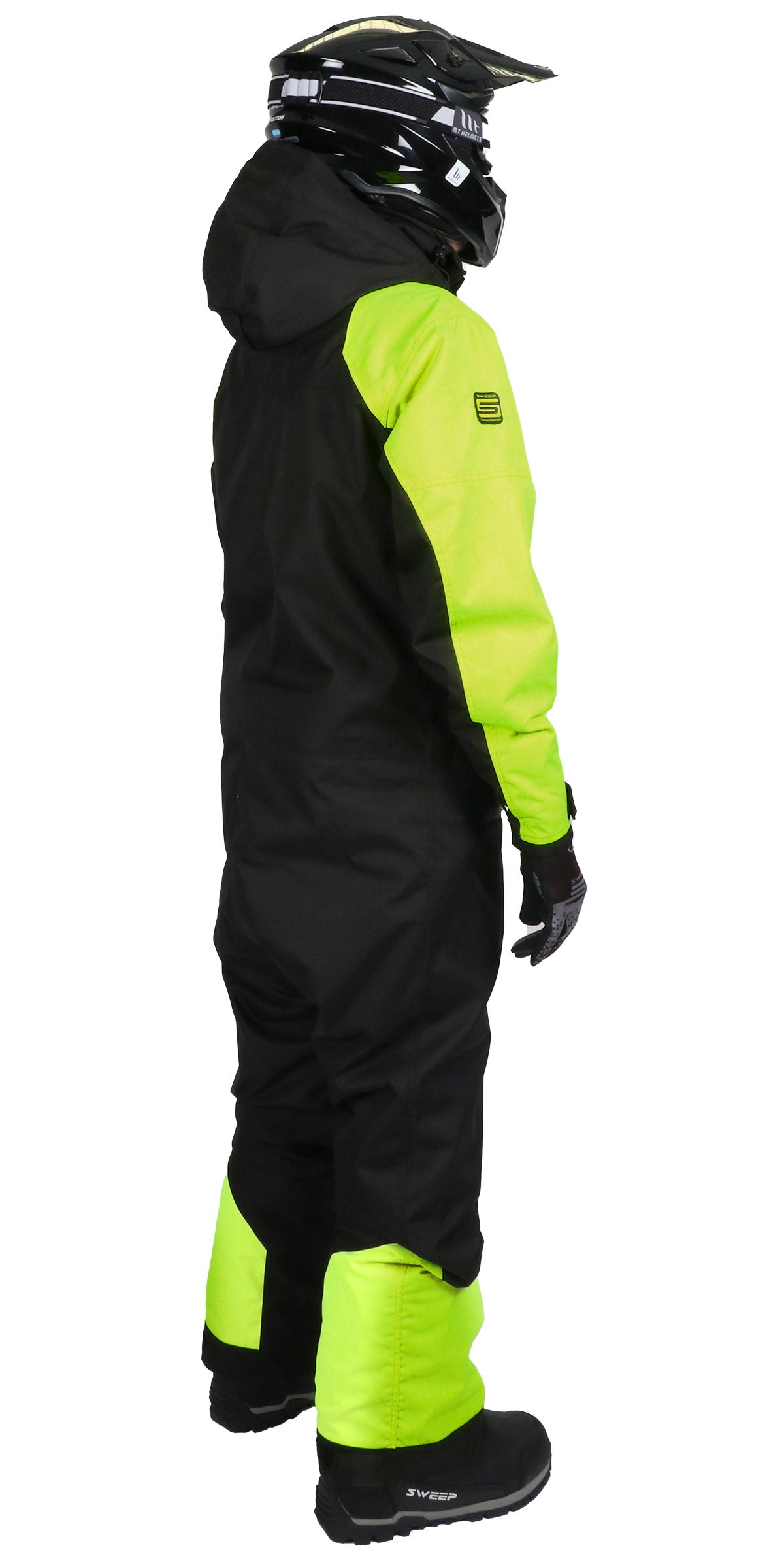 Sweep Vertex Light Monosuit, black/neon yellow