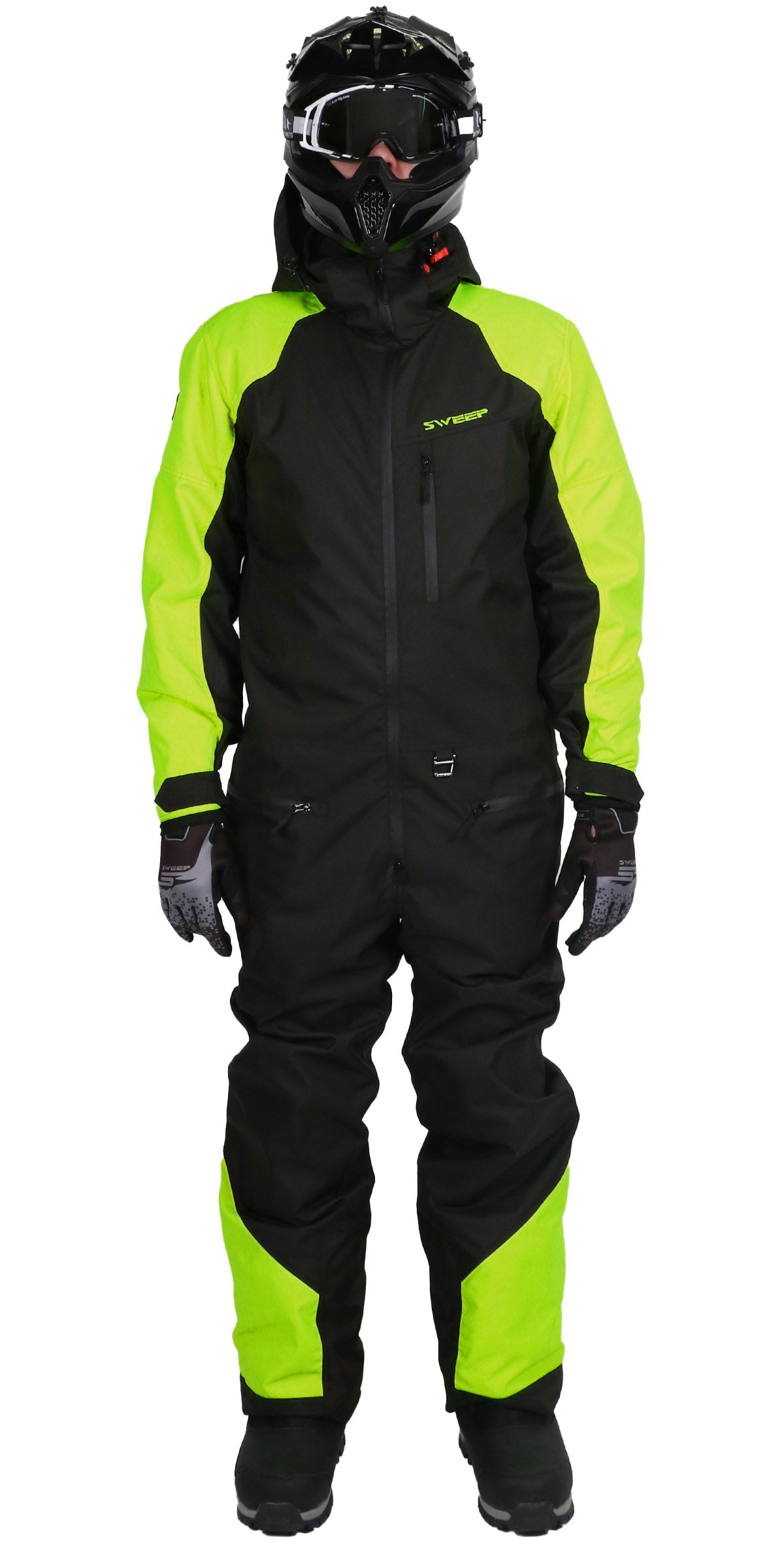 Sweep Vertex Light Monosuit, black/neon yellow