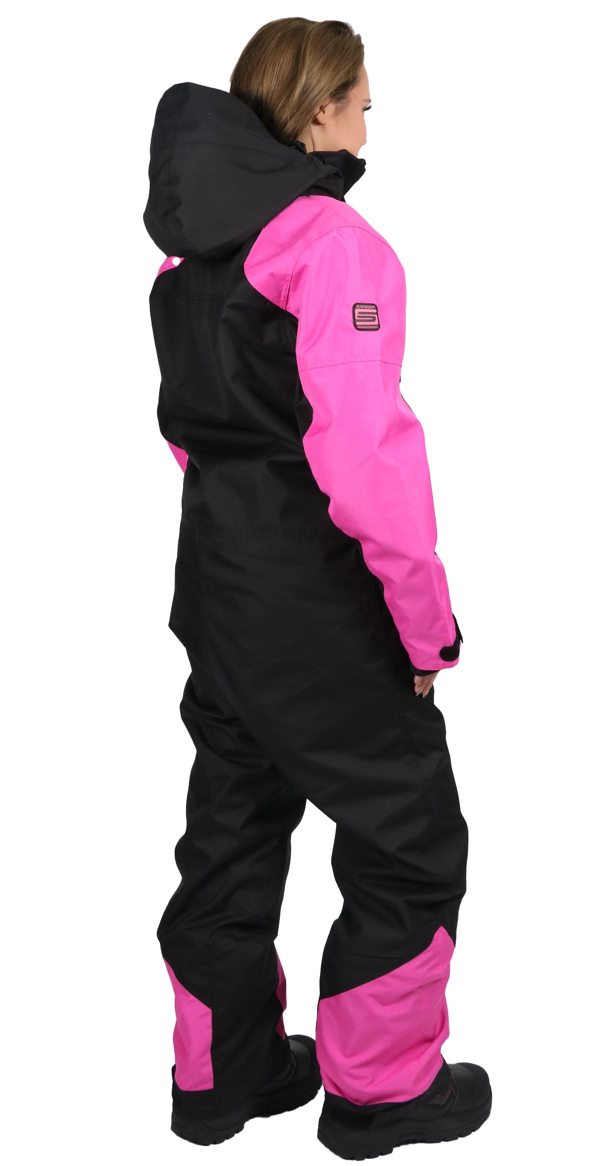 Sweep Vertex Light ladies monosuit, black/pink