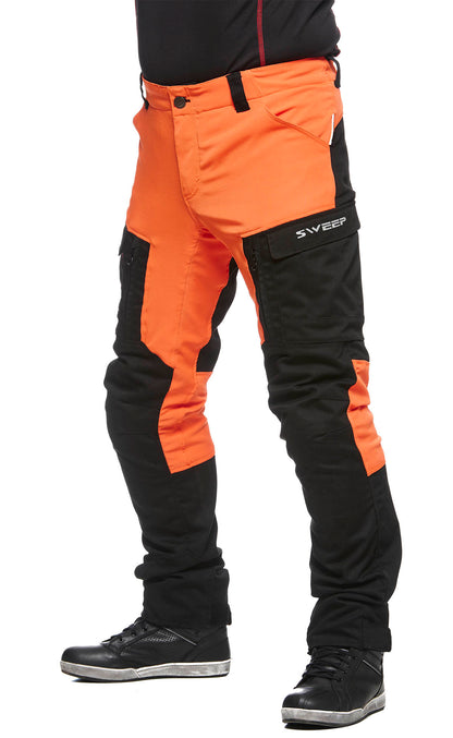 Sweep Chief aramid forced mc pant, black/orange
