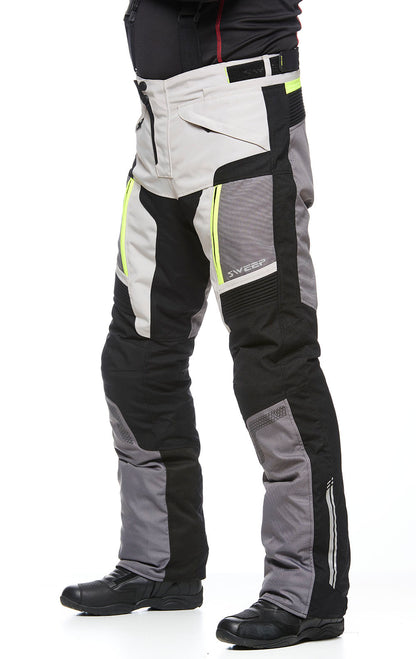 Sweep GT Touring 3 jokasään ajohousut, musta/harmaa/keltainen