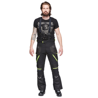 Sweep GT Adventure II 4 season mc pant, black/yellow