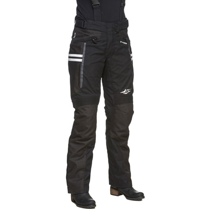 Sweep Janet waterproof ladies mc pant, black/white