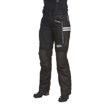 Sweep Janet waterproof ladies mc pant, black/white