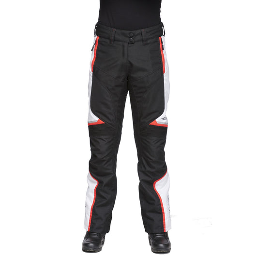 Sweep Milanese 2 ladies waterproof pant, black/white/red