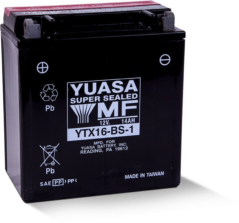 Yuasa MF VRLA Battery YTX16-BS-1 (CP) 12V 