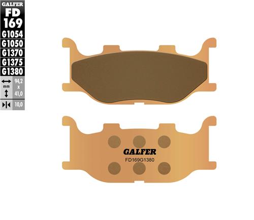 Galfer Sinter Scooter brake pads, FD169G1380