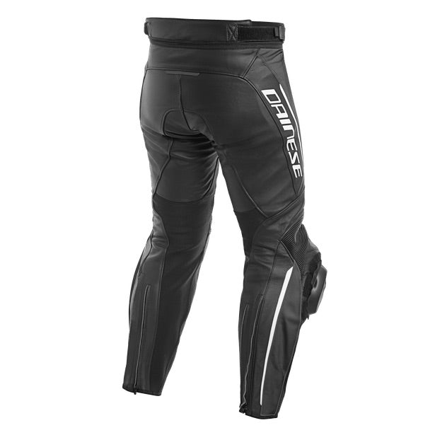 Dainese Delta 3 nahkahousut, musta/valkoinen