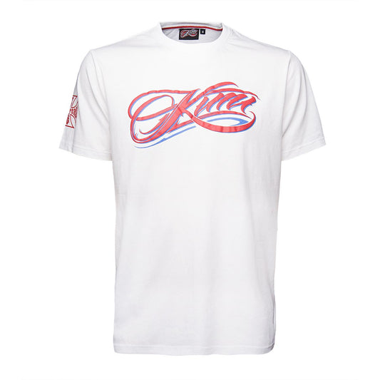 KIMI Script Logo T-Shirt, white