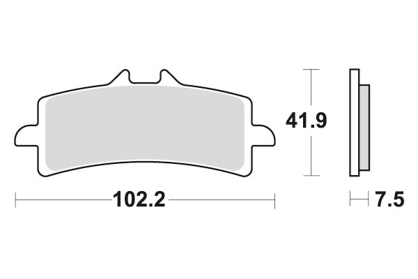 Sbs Jarrupalat Evo Sinter 841SP