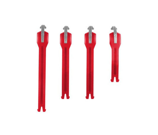 Leatt Strap kit GPX 5.5 FlexLock, 4pcs, red