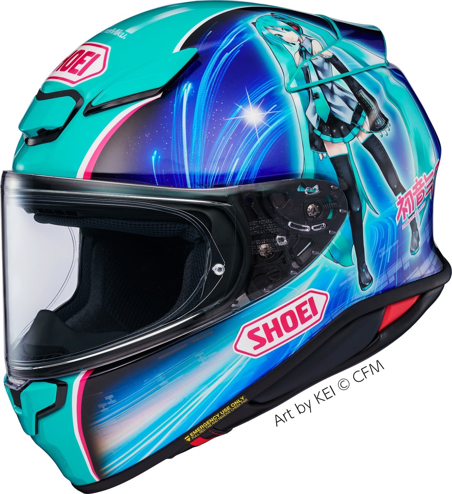 Shoei NXR2 HATSUNE MIKU TC-4