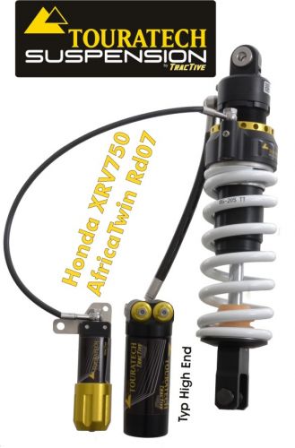 Touratech Suspension shock absorber for HONDA XRV750 Africa Twin RD07 from 2008