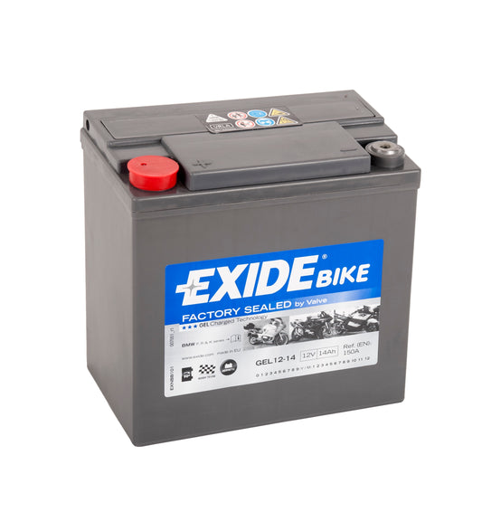 Exide GEL 12-14 geeliakku , 12V , 14 Ah