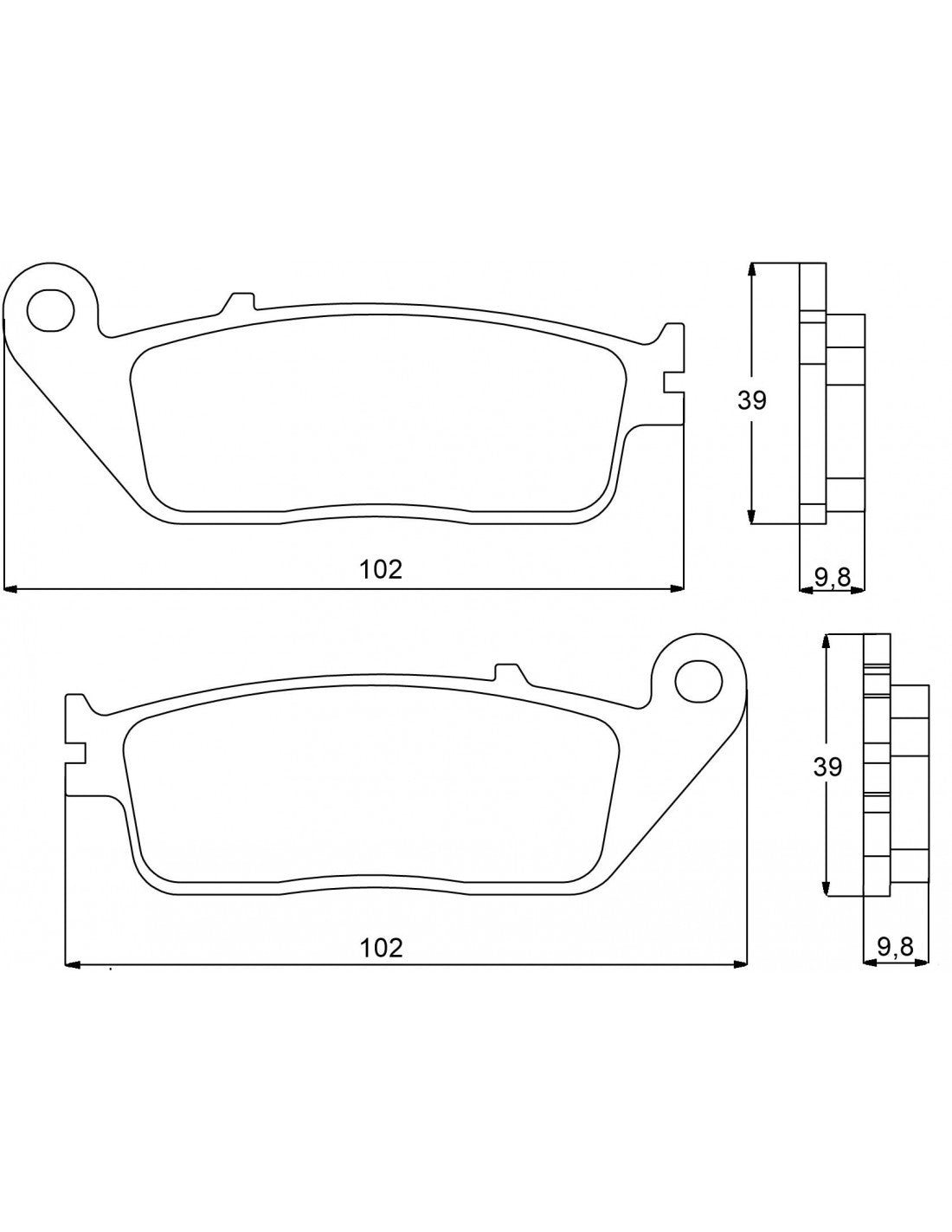 Accossato Brakepad AGPA 81 ST