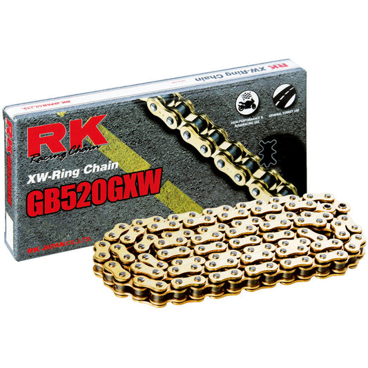 RK GB520GXW XW-rengasketju Kulta +CLF(Niittil.) 520301-120