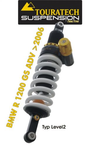 Touratech Suspension rear shock absorber BMW R1200GS ADV 06-13, type Level2