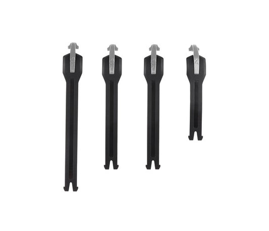 Leatt Strap kit GPX 5.5 FlexLock, 4pcs, black