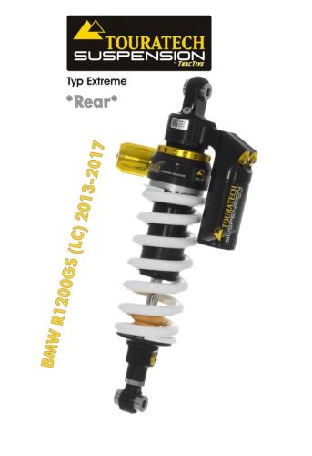 Touratech Suspension shock absorber rear for BMW R1200GS (LC) 2013-2017 type E