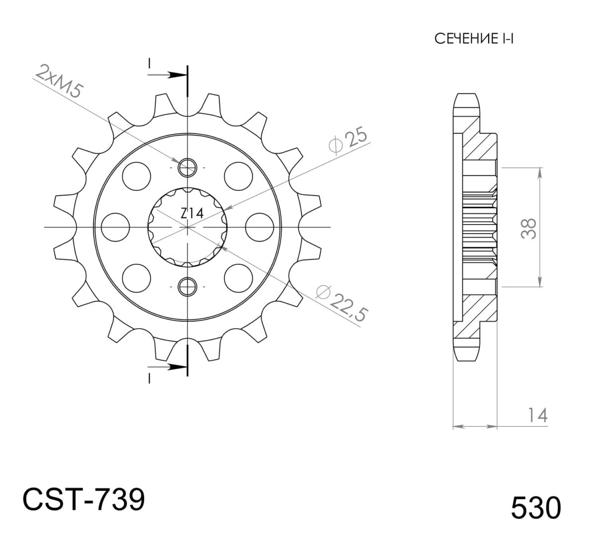 Supersprox eturatas 739-14.2