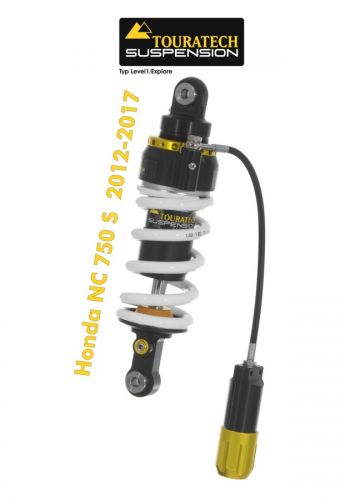 Touratech Suspension shock absorber for Honda NC750S 2012-2017 type Level2/Explo