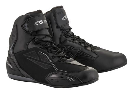 Alpinestars Stella Faster 3 Drystar nilkkurit, musta/hopea