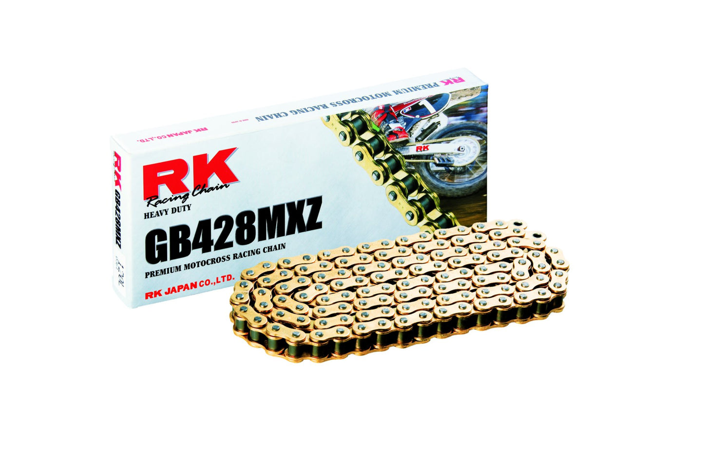 RK GB428MXZ Offroad/Street ketju Kulta +CL (Jousil.) 428151-134