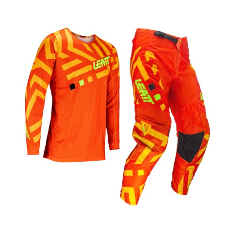 Leatt Moto 3.5 Junior Ride Kit, Citrus