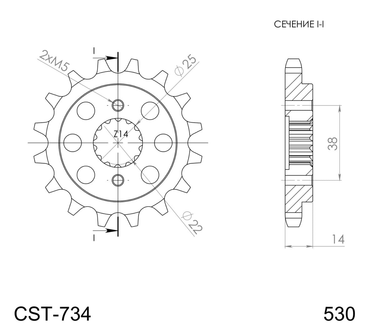 Supersprox eturatas 734-15.2