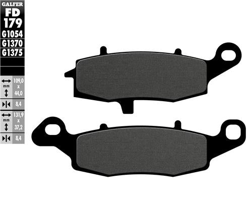 Galfer Semi Metal brake pads, FD179G1054