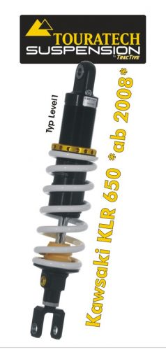 Touratech Suspension shock absorber for Kawasaki KLR650 from 2008 type Level1/Ex