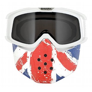 Shark RAW/Drak ajolasit + maski, Union Jack